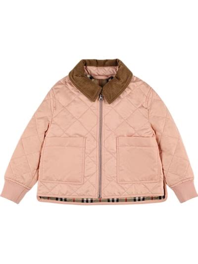 burberry mädchenjacke rosa karriert|burberry her men's clothing.